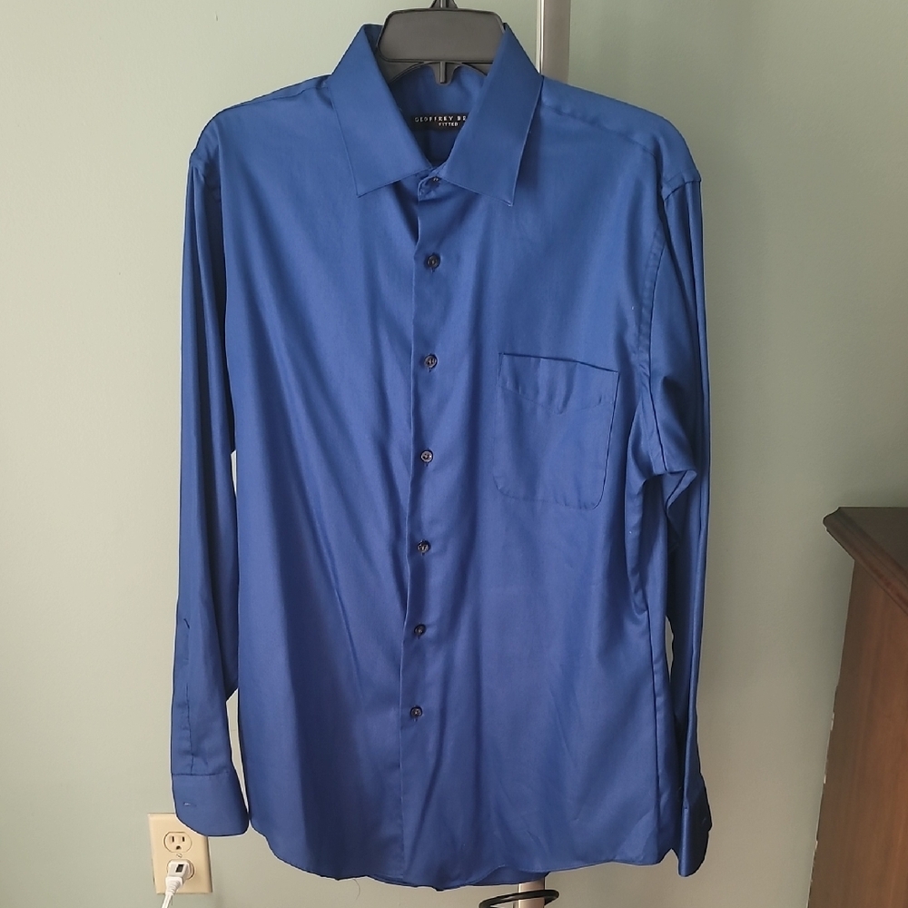 Geoffery Bean Men's Blue Shirt